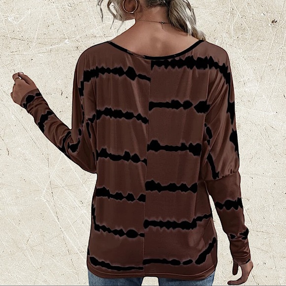 TIE DYE OFF THE SHOULDER TOP - Picture 9 of 10